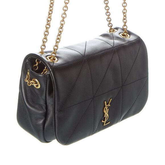 Saint Laurent Jamie 4.3 Mini Leather Chain Shoulder Bag, Black - Picture 3 of 5